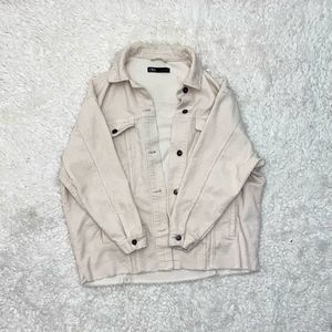 ZARA | Corduroy Oversized Jacket